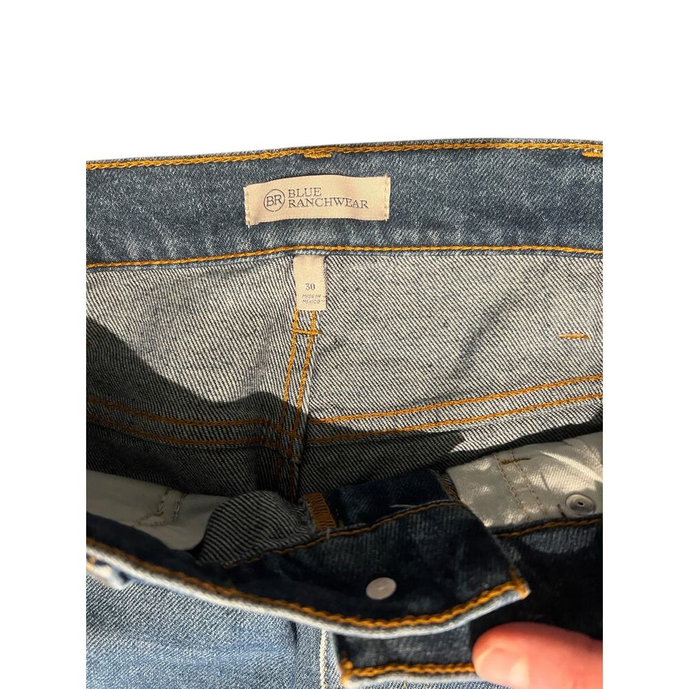 Blue RanchWear Extra Long Bootcut Jeans - Picture 7 of 8